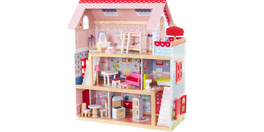 casas de muñecas de madera 