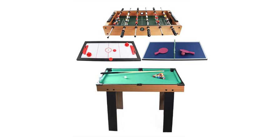 mesas multijuegos 4 en 1