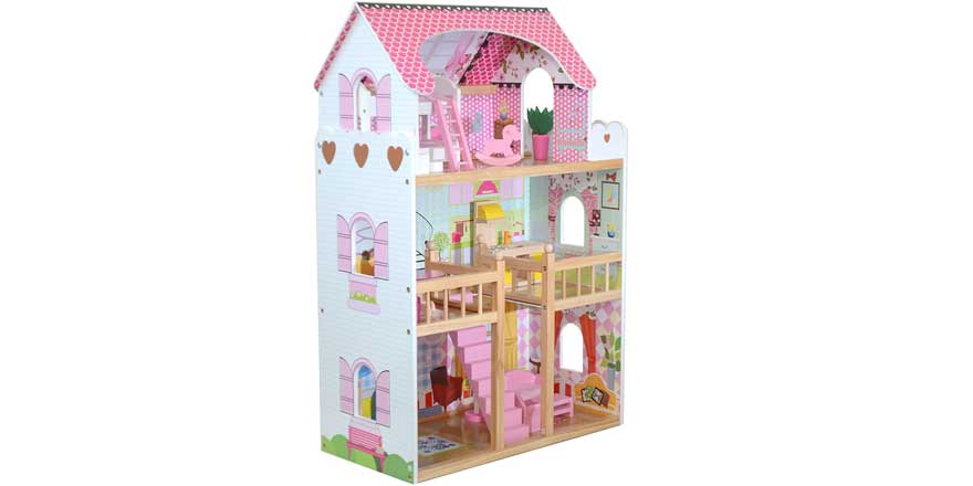 casas de muñecas de madera 