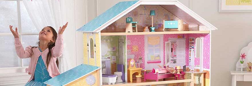 Las casas de muñecas de madera para niñas más baratas