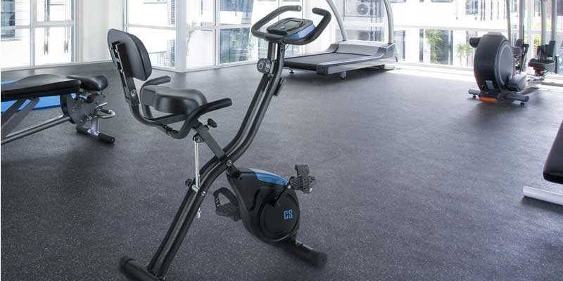 bicicletas estáticas con respaldo 