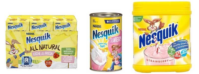 ¿Donde comprar Nesquik de fresa? Supermercados y Online
