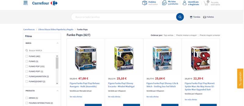 Donde comprar Funko Pop Baratos
