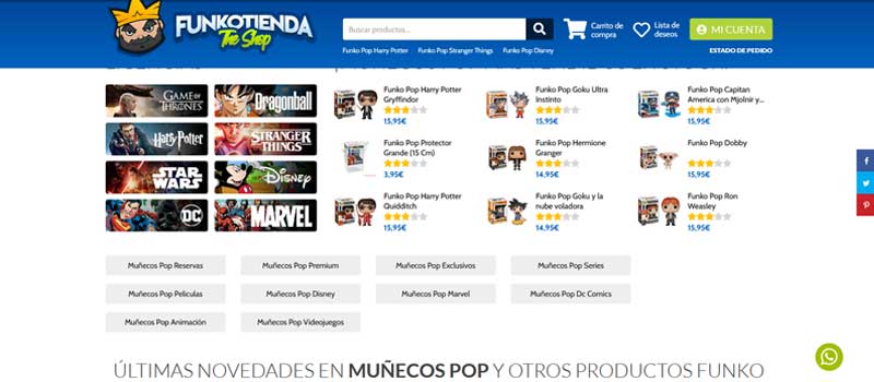 Donde comprar Funko Pop Baratos
