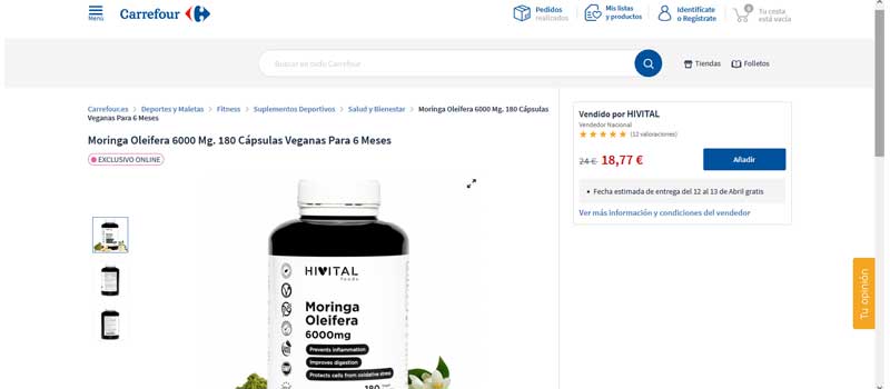 donde comprar moringa